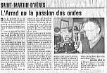 Article du Dauphin&eacute; Lib&eacute;r&eacute; du 25/01/2006