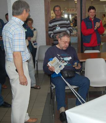 Remise de la M&eacute;daille &agrave; Patrick F6HMK