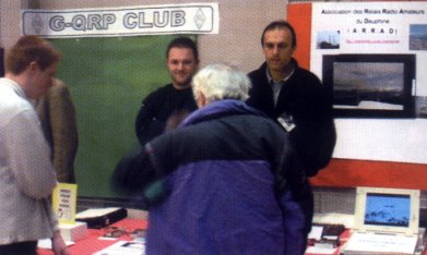 Stand du G-QRP Club & de l'ARRAD 