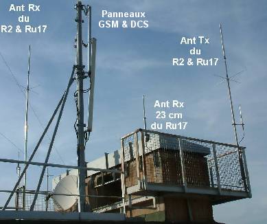 Antennes du R2 et du RU-17