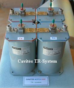 Cavités UHF TR-System